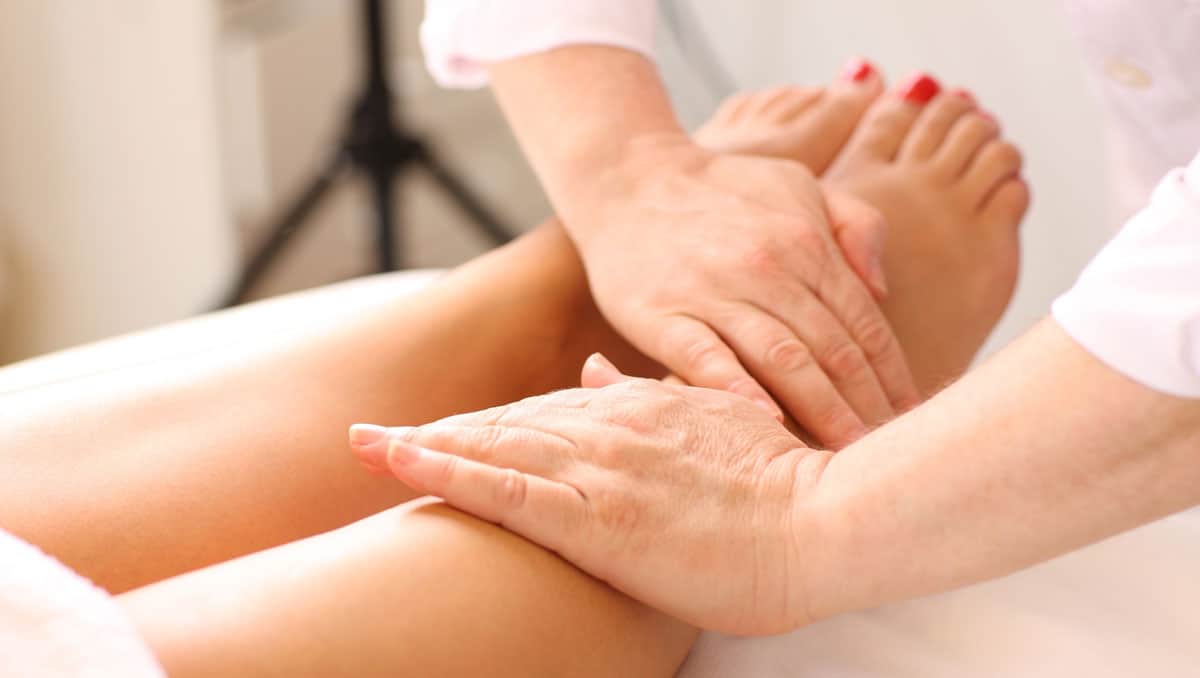 massaggio circolatorio gambe